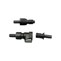 Raccord rapide BRT en ligne, femelle, à déconnexion rapide, raccord de tuyau à barbillon, valve de couplage, raccord rapide en plastique CPC, raccords de tuyauterie 8.3 bar