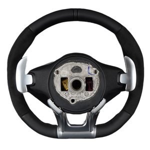 Volant en fibre de carbone W204 pour Mercedes Benz AMG W204 W205 W211 W203 W212 W176 W213 Cla W210 W124 W177 W221 - Product Image 5