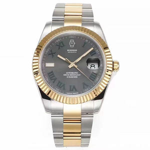 Montre de plongée mécanique de haute qualité personnalisée en acier inoxydable 904L, boîtier en saphir, mouvement 3235, automatique de luxe, résistante à l'eau 100 m - Product Image 4