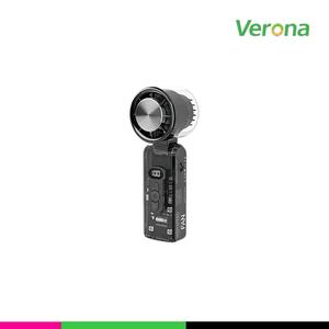 Ventilateur portable transparent Verona avec éclairage LED, affichage numérique, rechargeable, fabriqué en Chine pour les voyages en extérieur - Product Image 5