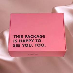 Boîtes de transport personnalisées, emballage, boîte d'expédition, boîte d'emballage avec logo, boîte en carton ondulé pliable, boîte en papier d'expédition - Product Image 1