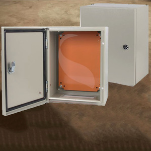 Custom laser cutting Aluminum electrical power distribution box solar electronic & instrument enclosures