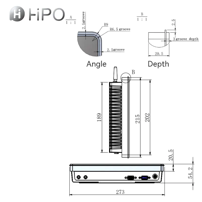 Top bán ptc11a HIPO 10.4 inch Tablet PC RH 5% để 95% 13C /FCC/CE/RoHS BT 4.11024*768 Android 7.1/10 cho sử dụng