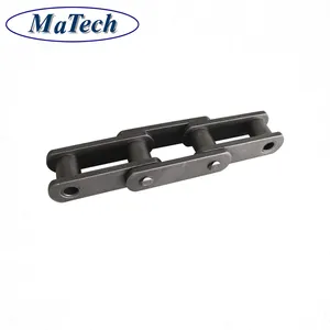 Traitement de surface noir personnalisé en usine MaTech grande chaîne en acier inoxydable 316L