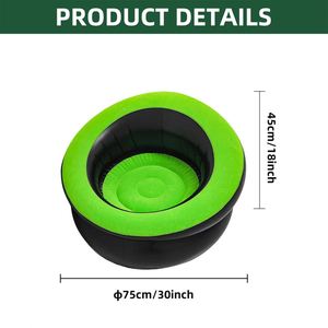 Modern and Simple Design Outdoor <b>Inflatable</b> Stool for Adults Home Use Foldable Portable Camping Air <b>Sofa</b> - Product Image 4
