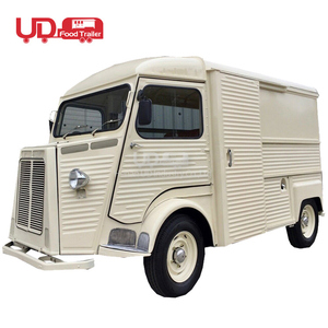 Chariot de vente de nourriture populaire chariot de crème glacée pour Hot-Dog Vintage <span class=keywords><strong>HY</strong></span> <span class=keywords><strong>Food</strong></span> Van camion de café Mobile camion de nourriture électrique - Product Image 2