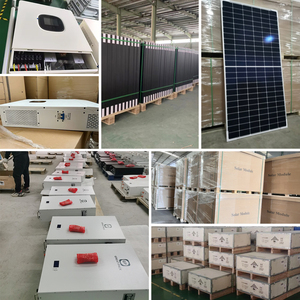 Système d'énergie solaire industriel hors réseau, batteries au lithium pour systèmes solaires, système solaire 12v 5kw, kWh par jour - Product Image 5