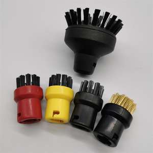 Limpiador de <span class=keywords><strong>vapor</strong></span> de cepillo de nylon cepillo redondo piezas de limpiador de vacío de para karchers SC1 <span class=keywords><strong>SC2</strong></span> SC3 SC4 SC5 SC7 2.863-058,0 de 28630580 - Product Image 2