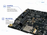 Boîtier IA Open Rockchip sur mesure, 8 cœurs, Linux ReComputer RK3576-20/RK3588-30, NPU 6 TOPS, 4K 60Hz, accélérateur IA évolutif pour le développement