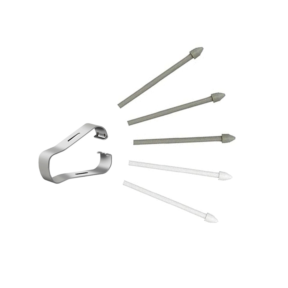 3PCS Gray+2PCS white