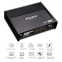 Mini Procesador de Sonido DSP para Auto PZ-X4800S de 8 Canales y 32 bits con Potencia de Salida de 8X150W, Amplificador para Auto