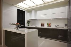 2025 Custom Manufacture High Quality Kitchenette Modular <b>Island</b> <b>Table</b> Solid Wood Gabinetes De Cocina Modern <b>Kitchen</b> Cabinets - Product Image 4