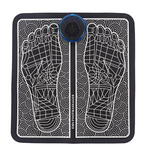 Máquina de acupuntura EMS plegable de 19 intensidades, 8 modos de masaje, masajeador de músculos vibrador para pies y piernas, masaje cómodo - Product Image 1