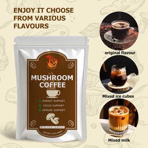 Factory Wholesale Natural Dietary <b>Supplements</b> Powder with Sodium Mushroom Blend Food Grade Focus Support Mushroom Coffee Powder - Product Image 5