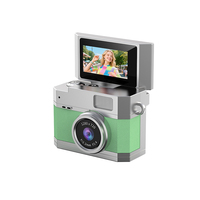 LK026 LK-026 Duimcamera - Mini camera met kantelbaar scherm - Digitale vintage CCD-camera voor studenten - Draagbare camera met hoge resolutie