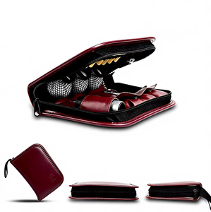 Kit <span class=keywords><strong>de</strong></span> herramientas <span class=keywords><strong>de</strong></span> golf compacto, kit <span class=keywords><strong>de</strong></span> accesorios <span class=keywords><strong>de</strong></span> golf organizado, bolsa <span class=keywords><strong>de</strong></span> herramientas <span class=keywords><strong>de</strong></span> cuero PU resistente, costuras resistentes, resistente al desgaste para uso en el campo - Product Image 3