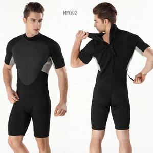 ชุดว่ายน้ำนีโอพรีน2มม. แบบสั้นไตรกีฬาแบบชิ้นเดียวสำหรับเล่นเซิร์ฟดำน้ำดูปะการัง - Product Image 4