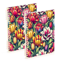 Carnet de recettes écologique personnalisé avec impression UV 4K, classeur transparent à anneaux, organisation de la cuisine, cadeau pour les gourmets