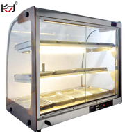 Vitrine isolée de vitrine de magasin de restauration rapide de réchauffeur d'aliments Offres Spéciales d'usine