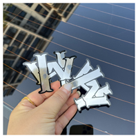 Maßgefertigte Gold/Silber Folie Glänzende Metallische Logo-Verpackungsetiketten Wasserfeste Selbstklebende Versiegelungsaufkleber Etiketten Gestanzte Aufkleber