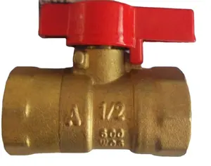 Best Quality Creative Brass Gas Ball Valve 1/2" Mini Good Price OEM