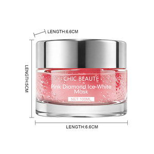 CHIC BEAUTE <span class=keywords><strong>Masque</strong></span> Gel de Nuit Repulpant, Hydratant et Éclaircissant à l'Acide Hyaluronique et au Lysate de Ferment de Bifida Rose, Marque Privée - Product Image 4