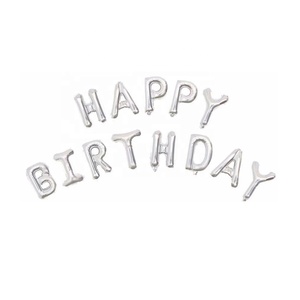 Set di Palloncini in Foil da 18 Pollici con Scritta 'Happy Birthday' per Decorazioni di Feste di <span class=keywords><strong>Compleanno</strong></span> per Bambini, Vendita all'Ingrosso - Product Image 6