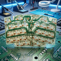 Ensamblaje de PCB para Teclado Ergonómico Personalizado, Servicio SMT DIP Multicapa de Alta Precisión, ODM BMS |   Solución Electrónica Integral