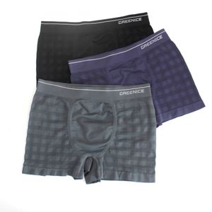 Boxer per gli uomini poliammide senza soluzione di continuità biancheria intima un pezzo di taglio Boxer brevi uomini personalizzati - Product Image 1