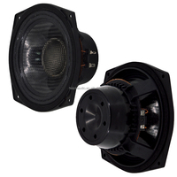 Haut-parleur de milieu de gamme Neo de 6 pouces 650-028 en aluminium passif Pro Audio avec une impédance de 8 ohms et un aimant en néodyme