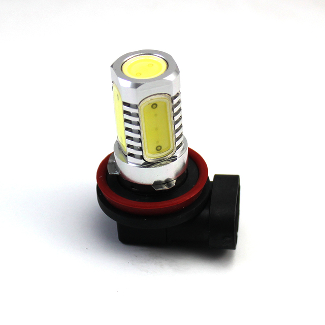 Led Wholesale H8 H7 H11 Led Car Bulb With Lens Front Head Led Bulb Fog Light High Power White 12V
