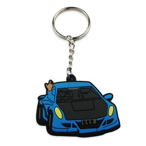 <strong>Bulk</strong> <strong>Cheap</strong> Custom Mini Name Branded Logo Rubber Silicone Eco-Friendly Durable Letterpress Printed AST Brand Keychains for <strong>Gift</strong> - Product Image 1