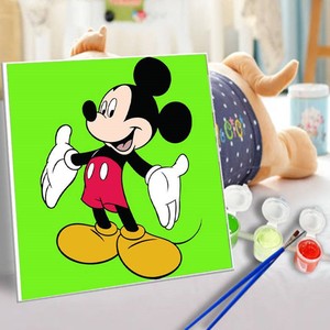 Kit de pintura al óleo de Doraemon, pintura a mano no tóxica <span class=keywords><strong>por</strong></span> números para niños - Product Image 2