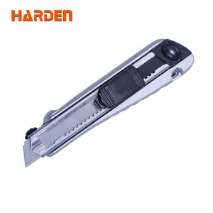 18mm PRO Metal Knife Metal Holder Professional Multi tool Office Cutting Tools Holder 6Pcs Blades Pocket Knife