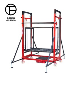 פויאנג בסטופ פלטפורמת הרמה חשמלית מתקפלת טלסקופית 300 ק\"ג 6 מטר, ניידת, בטוחה, הידראולית, מספריים, מפלדה, ניתנת להתאמה אישית - Product Image 4