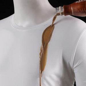 Camiseta de Punto para Hombre FS200 con Logotipo Personalizado, Impermeable, Hidrófuga, Antisuciedad, Estilo Formal - Product Image 1