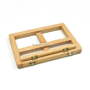 Caballete de mesa portátil compacto de madera, soporte de alta calidad para libro de cocina y libro de texto - Product Image 2