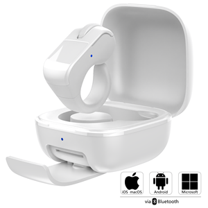 Chuột không dây mini hình nhẫn ngón tay dọc năm <span class=keywords><strong>2025</strong></span>, thiết kế công thái học, điều khiển từ xa, lật trang TikTok, chụp ảnh tự sướng, quay video - Product Image 2