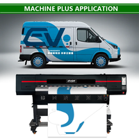 Imprimante à solvant écologique PJ-161Q+ toute neuve 2025 avec têtes d'impression XP600 simples ou doubles, largeur d'impression maximale 1600 mm