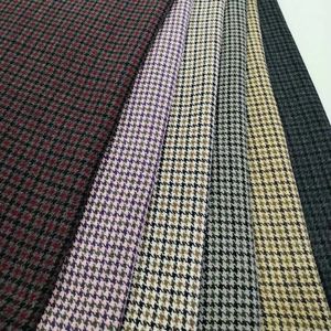 畅销色织面料小犬牙格子花呢面料服装 - Product Image 3