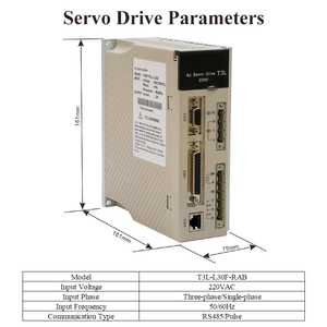 130x130mm 3 pha 220VAC 1.5KW 2500rpm 6N.m công nghiệp AC servo Motor với servo Drive Kit - Product Image 6