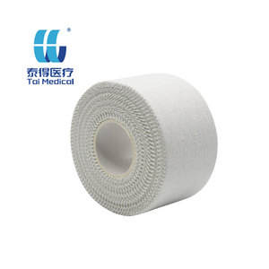 Màu Đen 3.8cm x 13.7M màu bông thể thao băng thể thao cứng nhắc đóng đai ngón tay Băng bám dính mạnh mẽ bjj Băng - Product Image 3