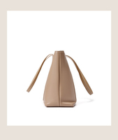 Sac fourre-tout en cuir pleine fleur pour femme, grande capacité, sac à bandoulière avec poches avant, sac de travail en cuir de vachette souple, sac de tous les jours