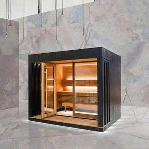 Modello Più Popolare <span class=keywords><strong>2026</strong></span>: Sauna a Infrarossi Lontani con Riscaldatore in Legno Massello per Uso Domestico - Product Image 1