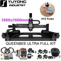 Routeur CNC pour bois Black 1515 QueenBee PRO, kit complet avec rails linéaires, version améliorée 1515 QUEENBEE ULTRA CNC complet