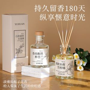 Yuhuan <b>Reed</b> <b>Diffuser</b> Set No.12 Glass Bottle With <b>Reeds</b> Long Lasting Fragrance For Home Decor And Air Freshening - Product Image 4