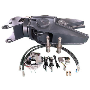 Cisaille hydraulique rotative pour la découpe de ferraille pour pelle rétrocaveuse 3CX - Product Image 5