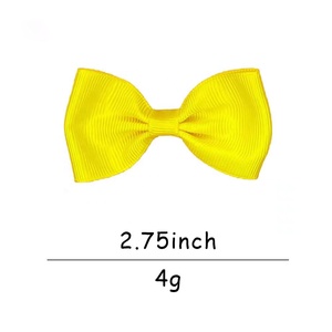 Venta al por mayor de moda Boutique Blue <span class=keywords><strong>Ribbon</strong></span> Hair Bows Barrettes Chic Hair <span class=keywords><strong>Clips</strong></span> para el cabello para bebés y niños - Product Image 2