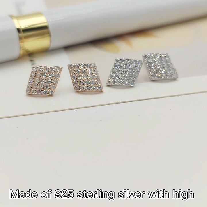 Shop Our Bulk Wholesale Rose Gold Plated 925 Silver Earrings