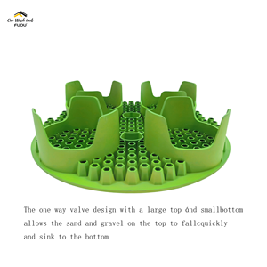 FUOU multifonctionnel en plastique 4 trous conception Portable filtre <span class=keywords><strong>de</strong></span> piégeage <span class=keywords><strong>de</strong></span> la saleté planche à laver seau insérer grain garde <span class=keywords><strong>pour</strong></span> le lavage <span class=keywords><strong>de</strong></span> <span class=keywords><strong>voiture</strong></span> - Product Image 3